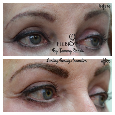 Lasting Beauty Cosmetics Permanent eyebrows, Microblading eyebrows. Phibrows